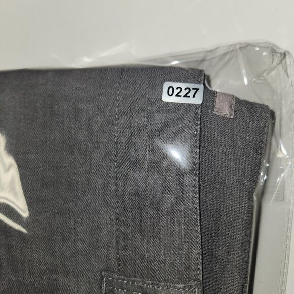 J. Jill Grey Linen Blend Cropped Wide Leg Pants Size 10 Lagenlook - Picture 11 of 11